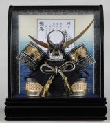 五月人形　　宝玉作 楽天市場】送料無料 東玉作 五月人形 6号ガラスケース入り武者飾り